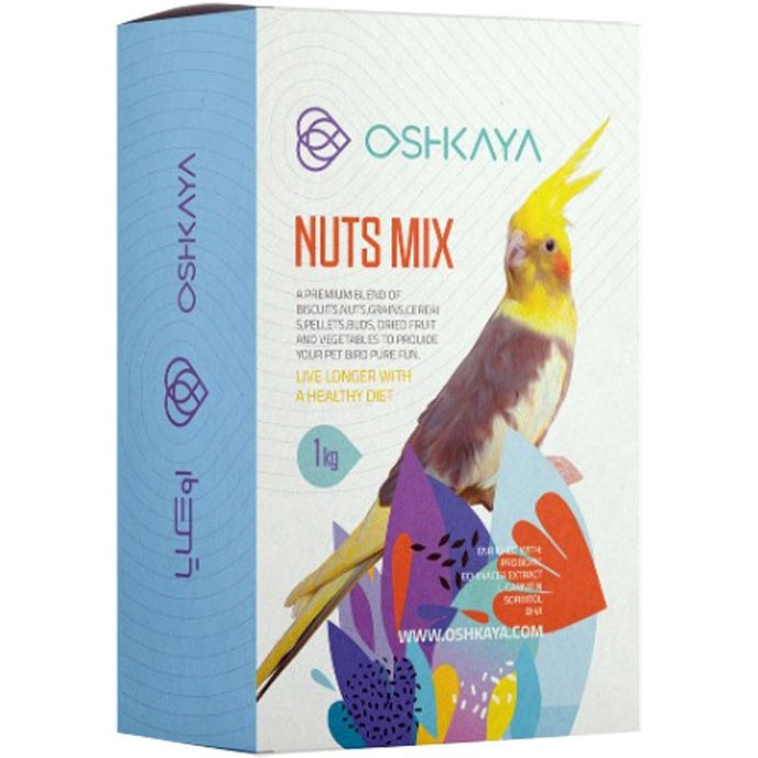 غذای خشک عروس هلندی اوشکایا مدل Nuts Mix وزن 1 کیلوگرم