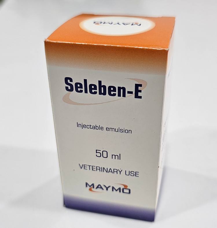 سلبن-ای ( ویتامین E + سلنیوم + ویتامین B12 ) مایمو اسپانیا 50 سی سی