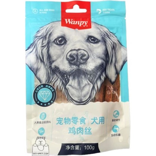 تشویقی سگ ونپی (Wanpy) مدل استیک وزن ۱۰۰ گرم چینی نویس ارجینال تاریخ جدید